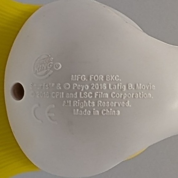 The Smurfs Smurfette Burger King Kids Meal Toy 2016 Movie Figure Promo 5.5 in - Picture 3 of 4